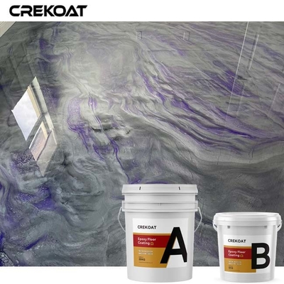 Texturas de encargo del color del granito de la pintura de epoxy metálica de mármol de la mirada