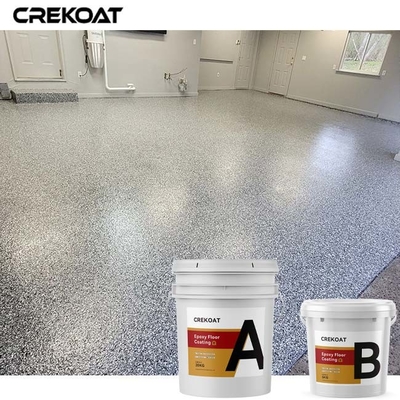 Capa baja del piso del VOC Polyaspartic para la superficie de madera concreta